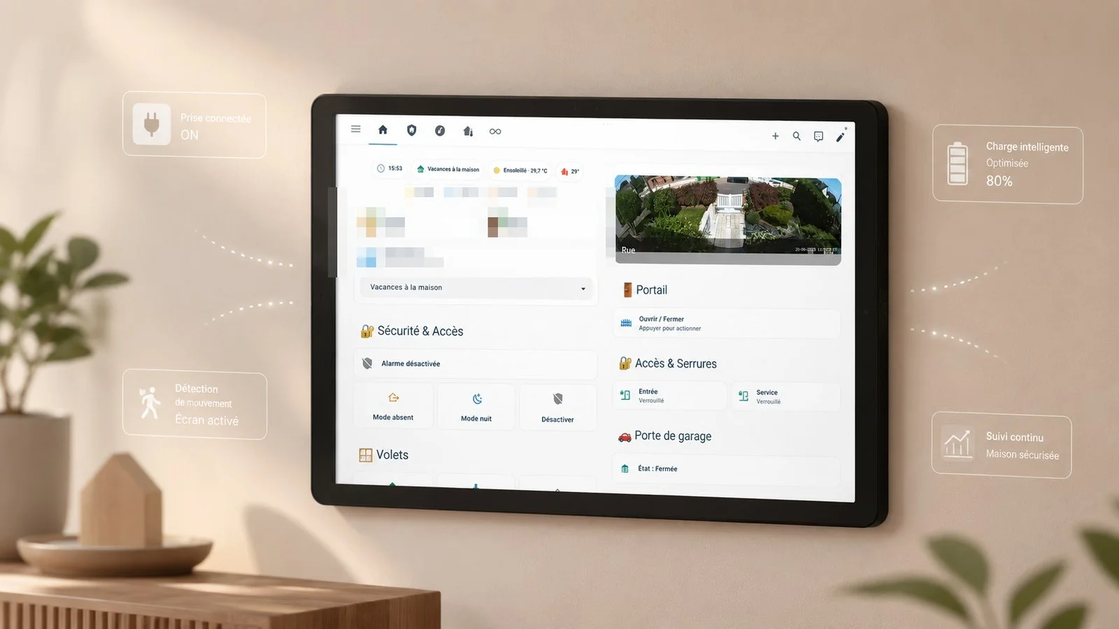 Tablette murale Home Assistant : mon installation complète